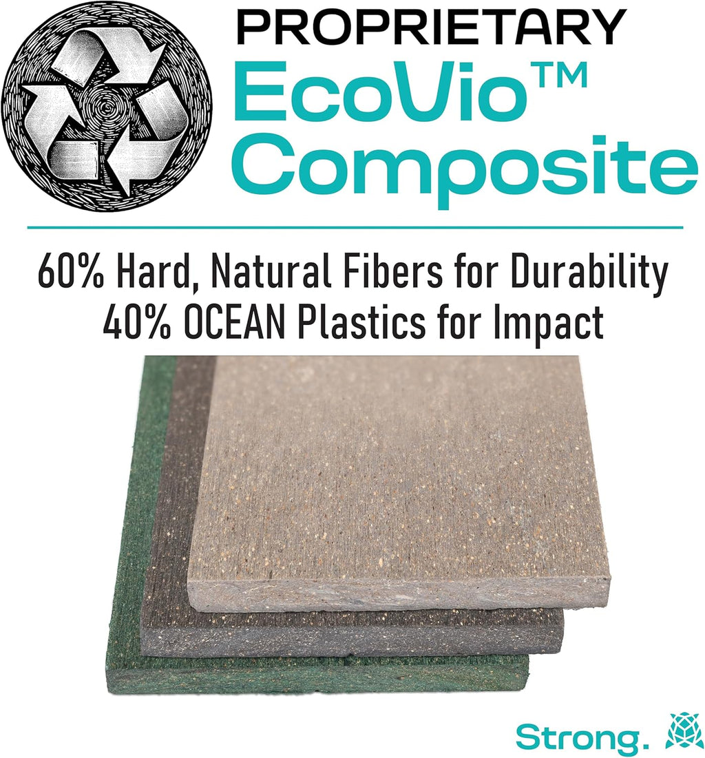 Urban Garden Decor with Pots Included, Case Planters for Indoor Outdoor Plants, Hanging Flowerpots, Wall Hanging Plant Holder Window Plant Shelves (Coffee Brown, Case)