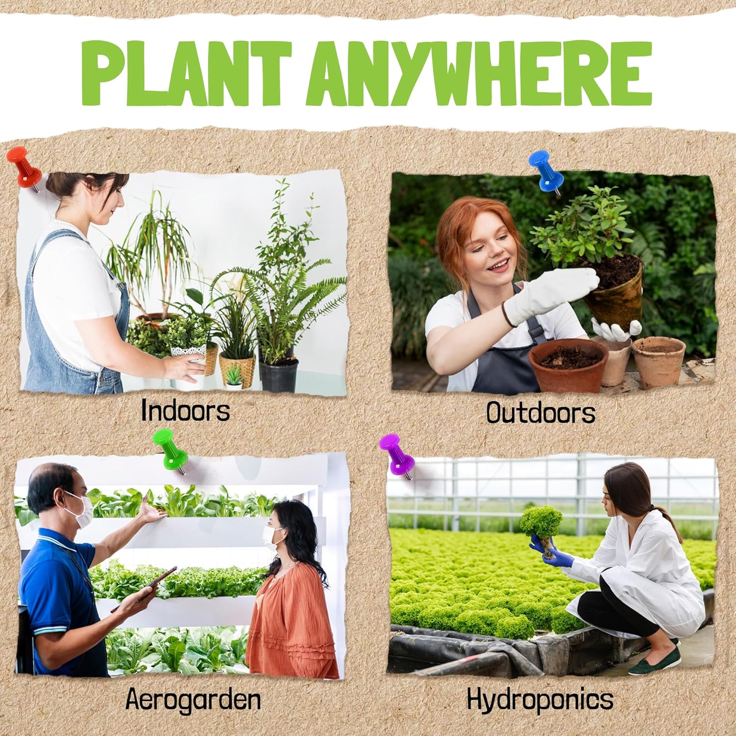 Hot Pepper Seeds for Planting - 7 Heirloom Chili Pepper Seeds Variety Packets Garden Seeds for Planting Cayenne Anaheim Hungarian Wax Pepper Habanero Serrano Poblano, & Jalapeno by Sustainable Sprout