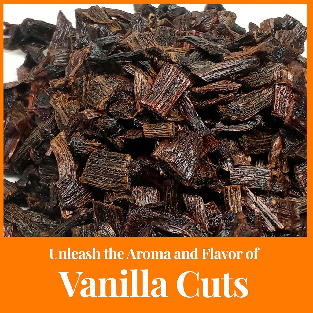 1 lb Vanilla Bean Splits, Cut From Whole Extract Grade B VanillaBeans For Making Vanilla Extract | Non-GMO. Perfect For Homemade Extract, Baking, VanillaPowder, & Icecream. by NYVanilla