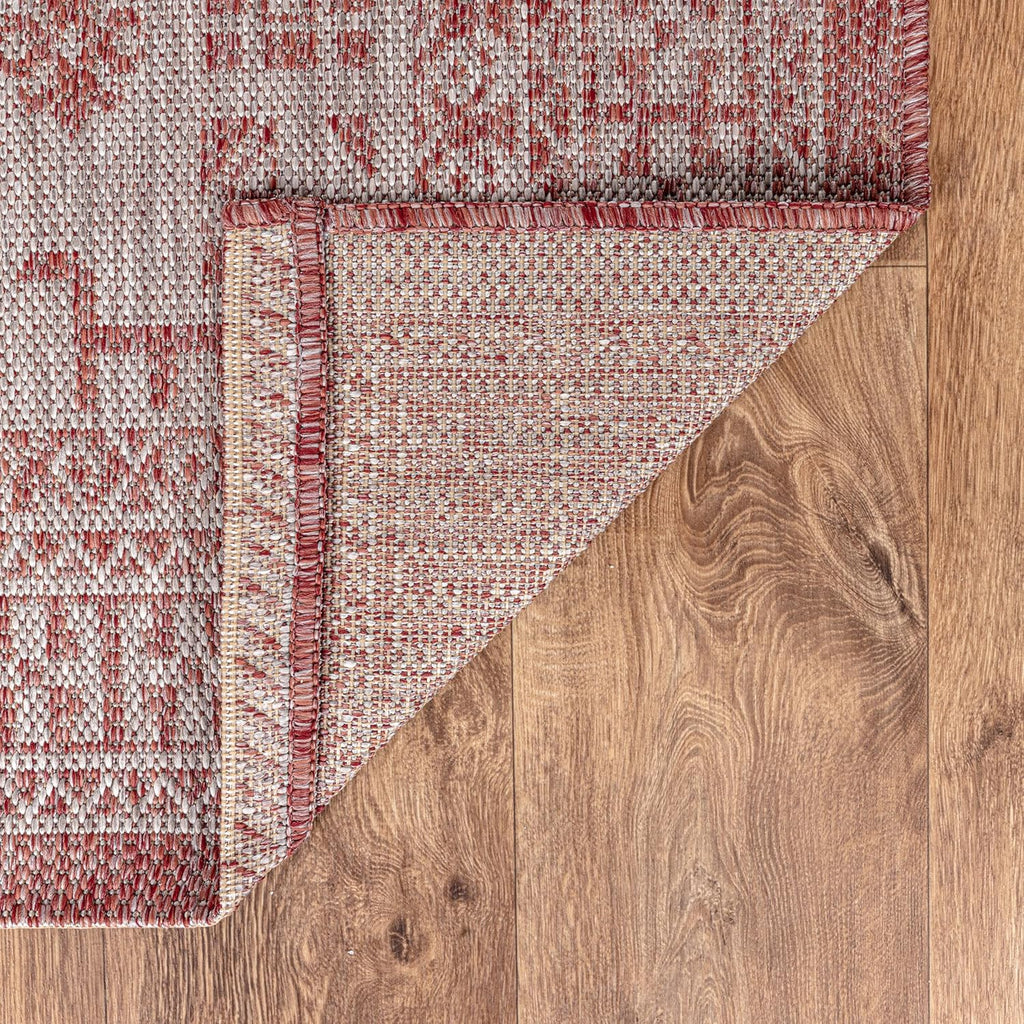 Keen Home Design Terrace Outdoor Area Rug - 6x9 Washable Indoor/Outdoor Rug for Patio, Kitchen, Balcony, Beach, Garden, Deck and Porch, Size: 6'x8'10"