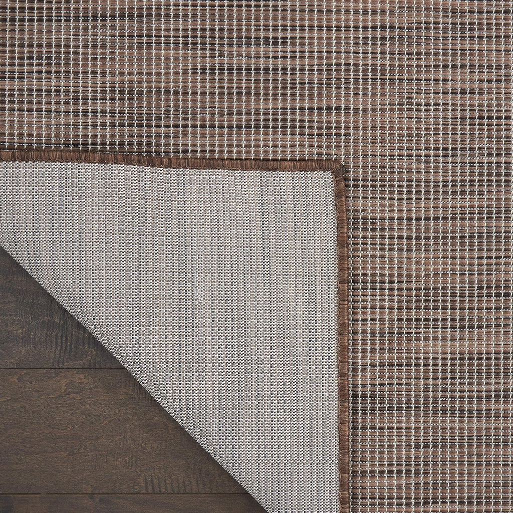 Nourison Positano Indoor/Outdoor Natural 2'2" x 12' Area Rug, Easy Cleaning, Non Shedding, Bed Room, Living Room, Dining Room, Backyard, Deck, Patio (2x12)