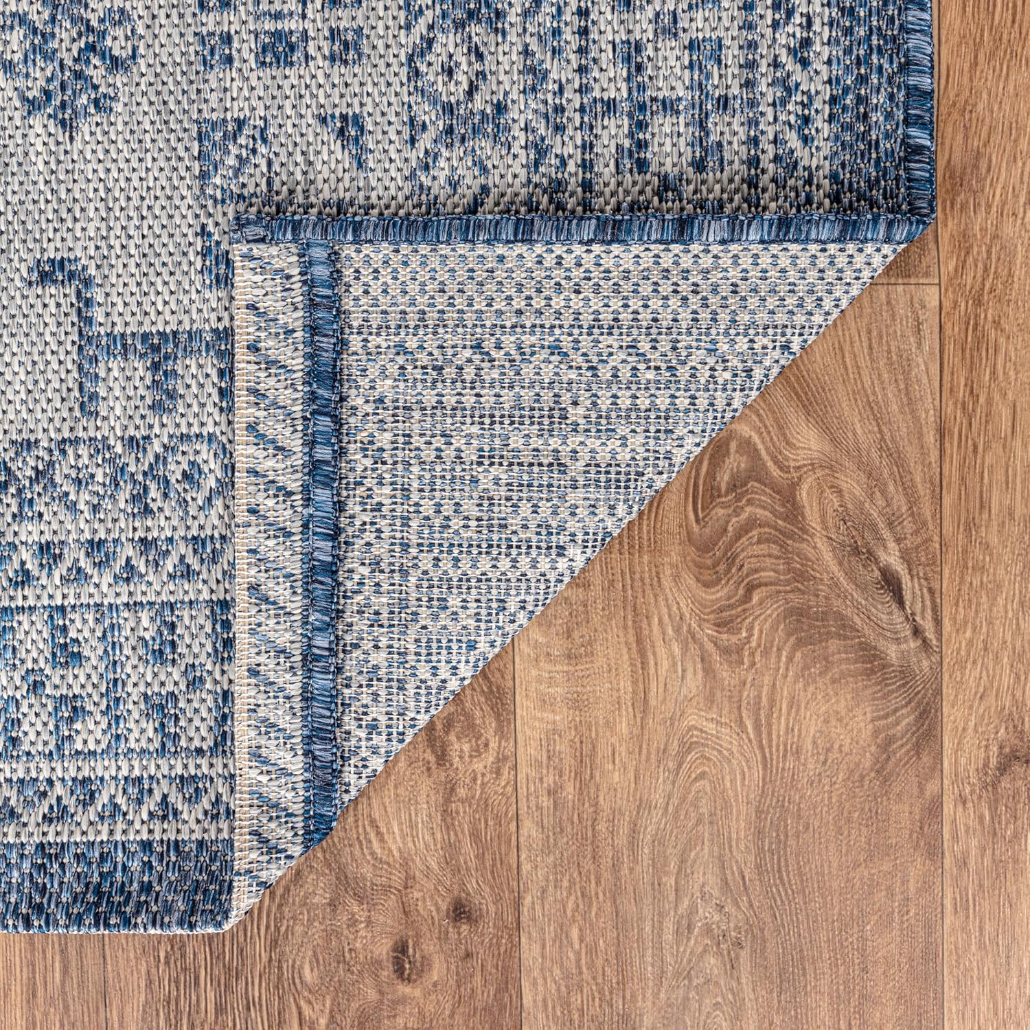 Keen Home Design Terrace Outdoor Runner Rug - 2x12 Washable Indoor/Outdoor Rug for Patio, Kitchen, Balcony, Beach, Garden, Deck and Porch, Size: 2'2"x11'10"