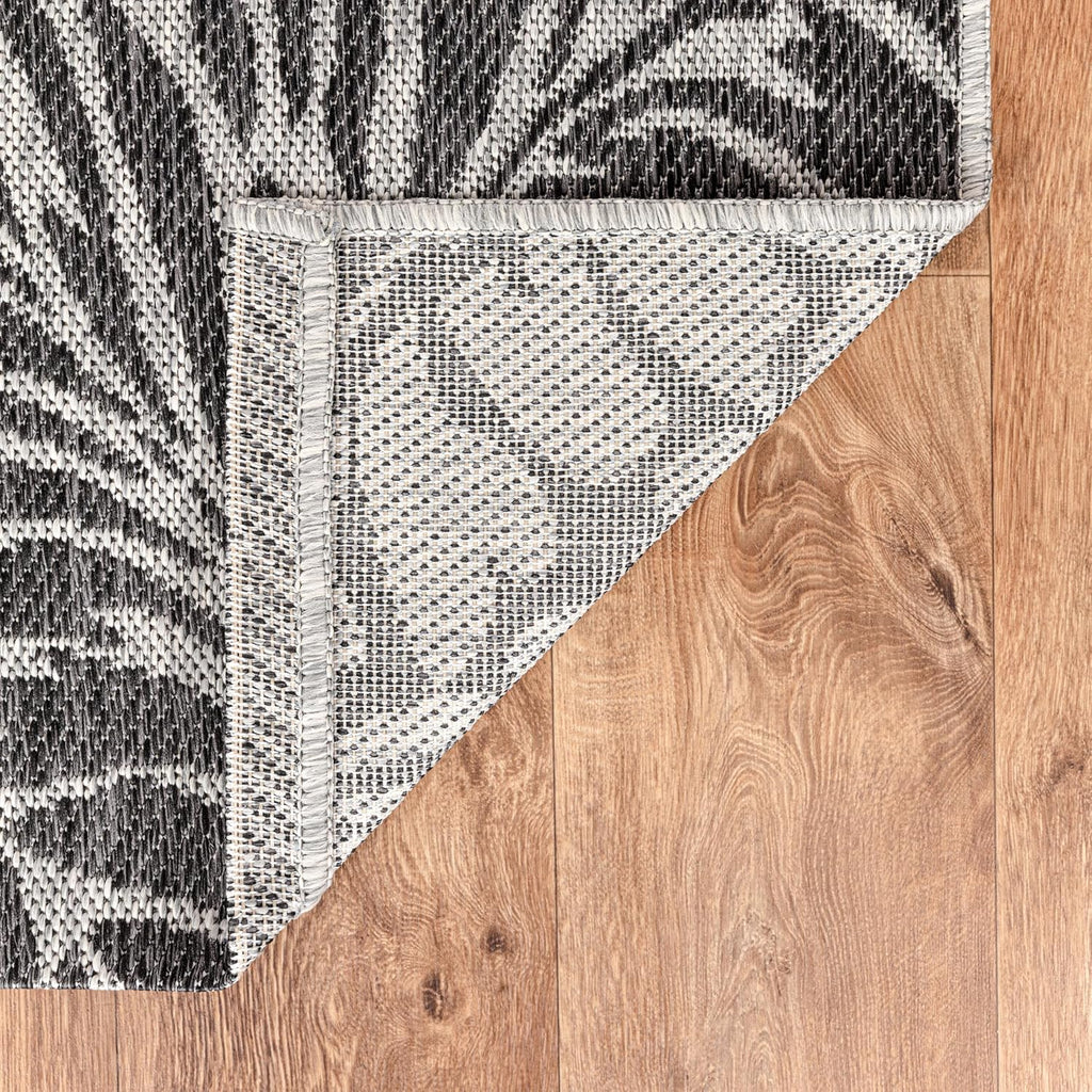 Keen Home Design Terrace Outdoor Round Rug - 8ft Round Washable Indoor/Outdoor Rug for Patio, Kitchen, Balcony, Beach, Garden, Deck and Porch, Size: 7'7" Round