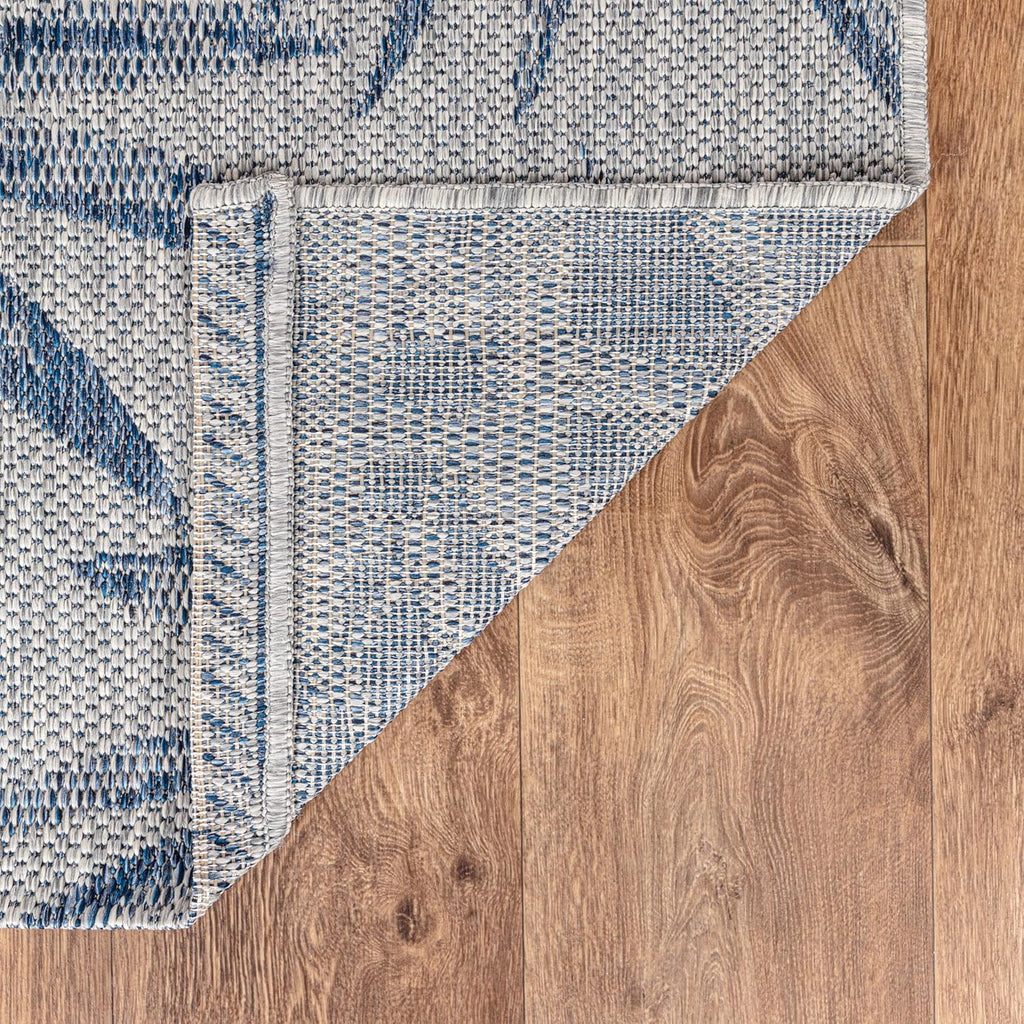 Keen Home Design Terrace Outdoor Area Rug - 9x12 Washable Indoor/Outdoor Rug for Patio, Kitchen, Balcony, Beach, Garden, Deck and Porch, Size: 8'10"x12'