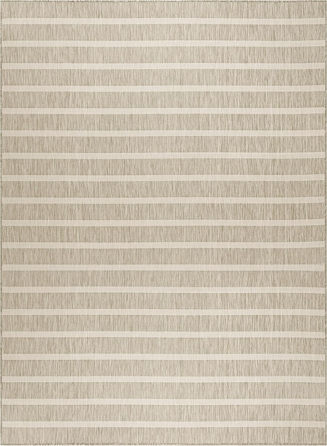 Nourison Home Positano 8' x 10' Fabric Grey Ivory Area Rug