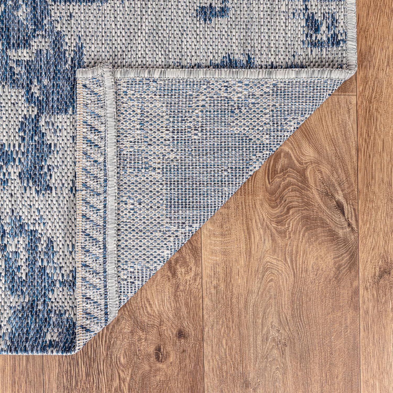 Keen Home Design Terrace Outdoor Runner Rug - 2x8 Washable Indoor/Outdoor Rug for Patio, Kitchen, Balcony, Beach, Garden, Deck and Porch, Size: 2'2"x7'7"