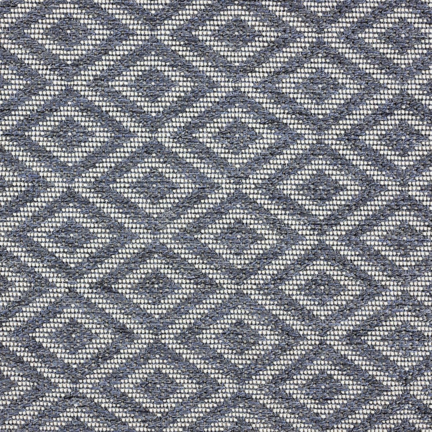 Home Dynamix Tripoli Lydia Modern Indoor/Outdoor Area Rug, Denim/Cream, 3'7"x5'2" Rectangle