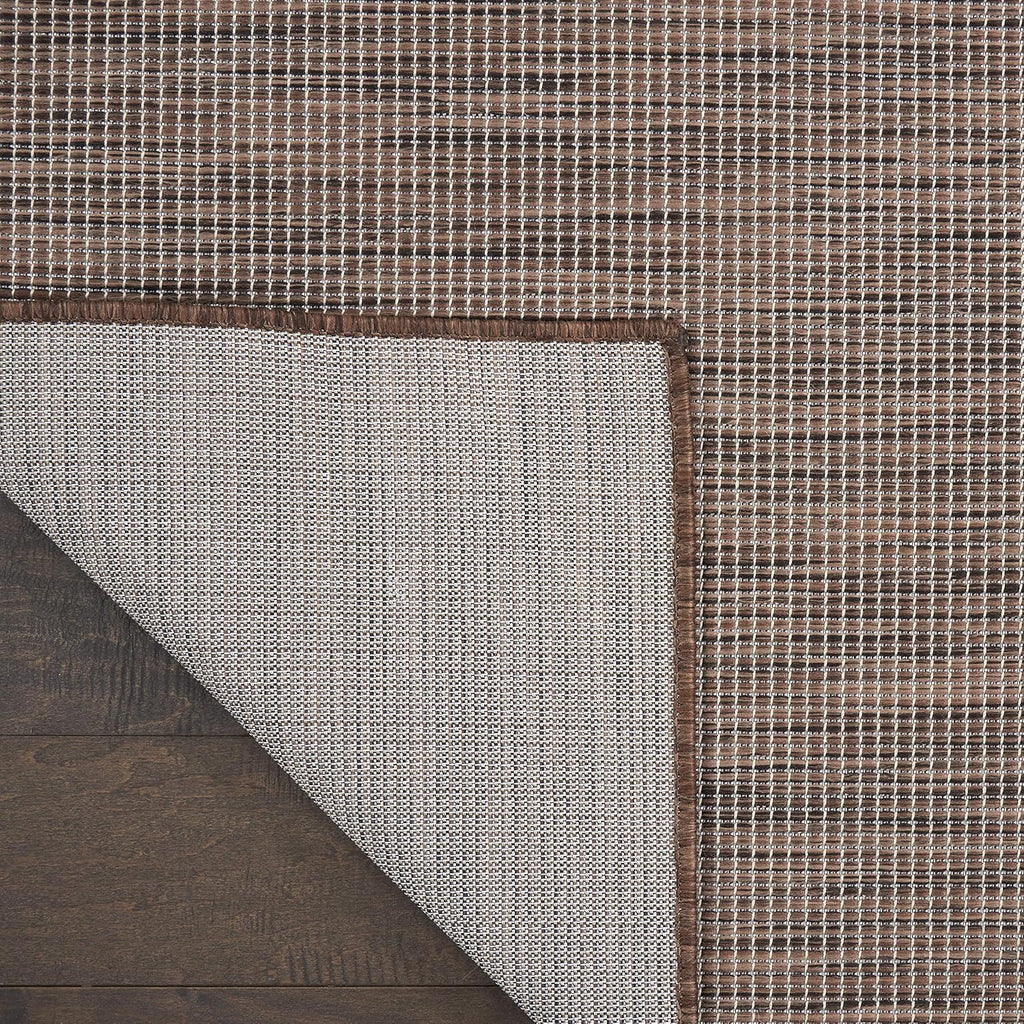 Nourison Home Positano 10' Runner Natural Fabric Modern Area Rug (10' Runner)